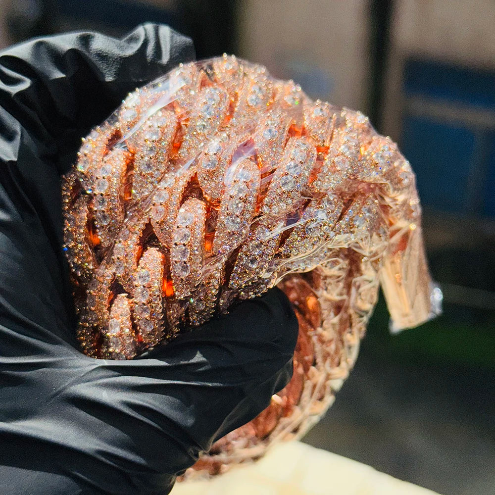 GD 22MM Cuban Link Chain Necklace