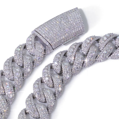 GD 22MM Cuban Link Chain Necklace